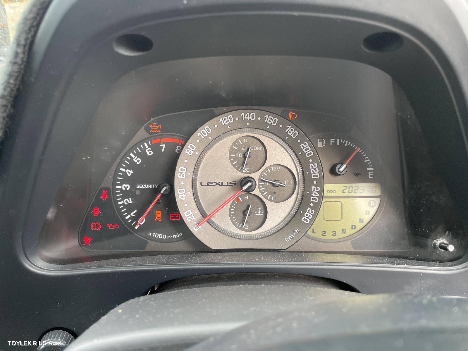 LEXUS IS200/IS300, Instrument Cluster, IS200/IS300, AUTO T/M, 01/98-10/05 132513