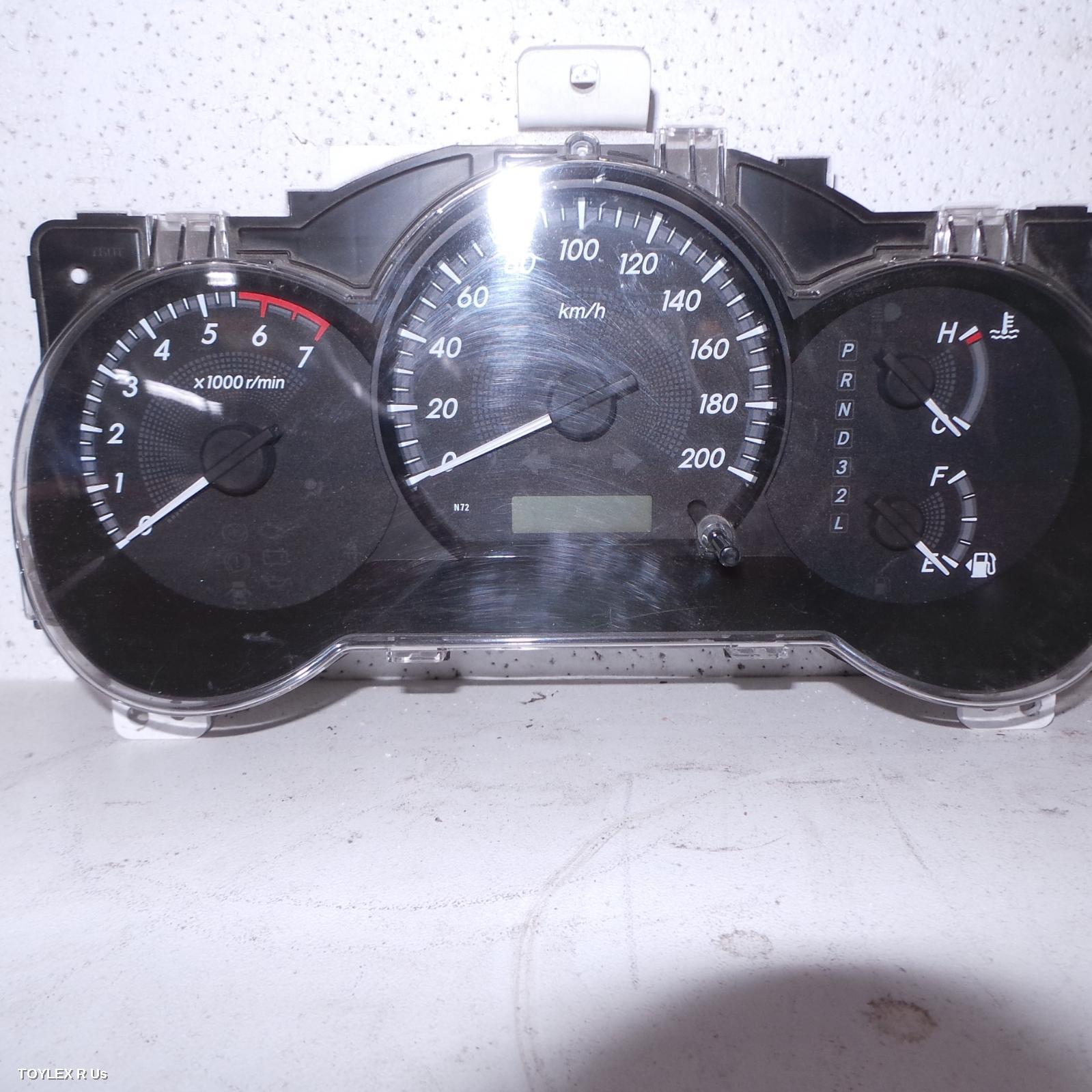 TOYOTA HILUX, Instrument Cluster, PETROL, 2.7, AUTO T/M, 2WD, WORKMATE, 07/11-08/15 38127