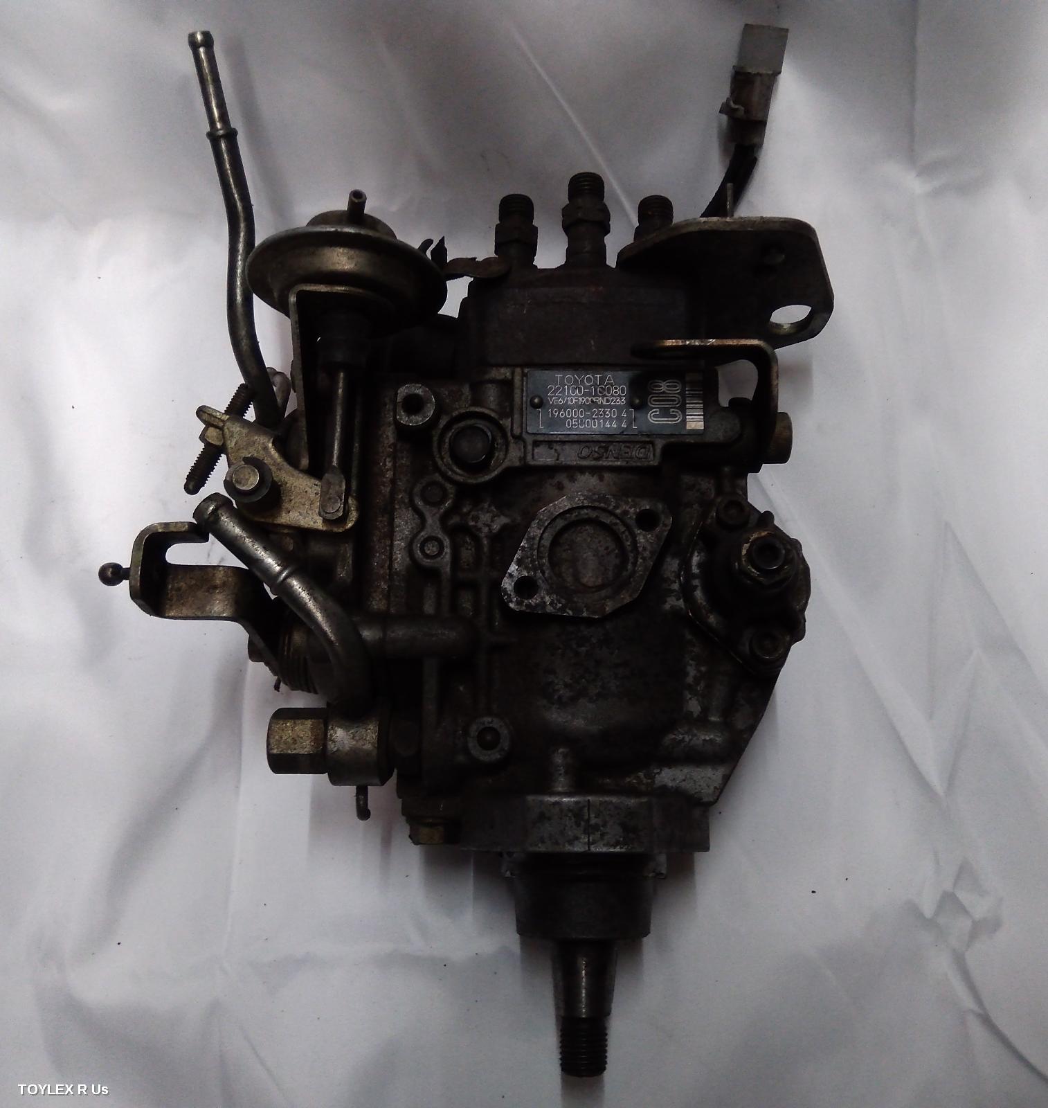 TOYOTA LANDCRUISER, Injector Pump, 100 SERIES, 4.2, 1HZ, DIESEL, P/N 22100-1C080, W/ IMMOBILISER TYPE, 01/98-01/04 146849